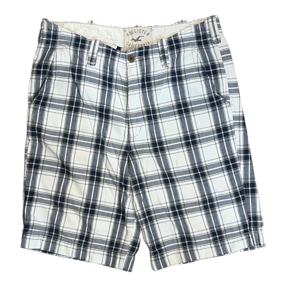 Hollister California Men's 36 Plaid Shorts Y2K 2000s Preppy Surf Skater